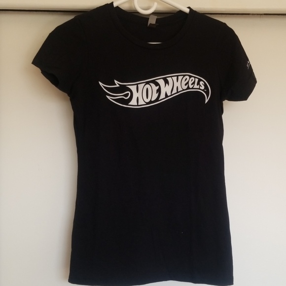 Next Level Apparel Tops - Hot Wheels black fitted T